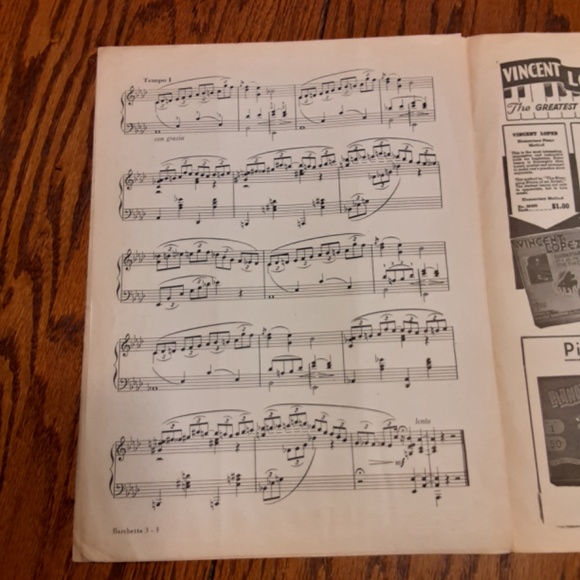 Barchetta Vintage Sheet Music - Picture 6 of 8